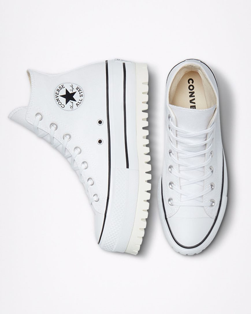 Men's Converse Chuck Taylor All Star Trek High Top Shoes White | AU E680CY
